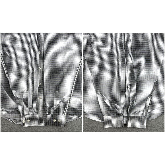 Disney Eeyore Shirt Mens Small White Blue Check Button Up Down Winnie The Pooh 2 - Picture 8 of 12